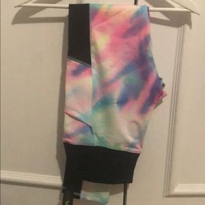 Draw the Line Leggings Mermaid Print Size 8
